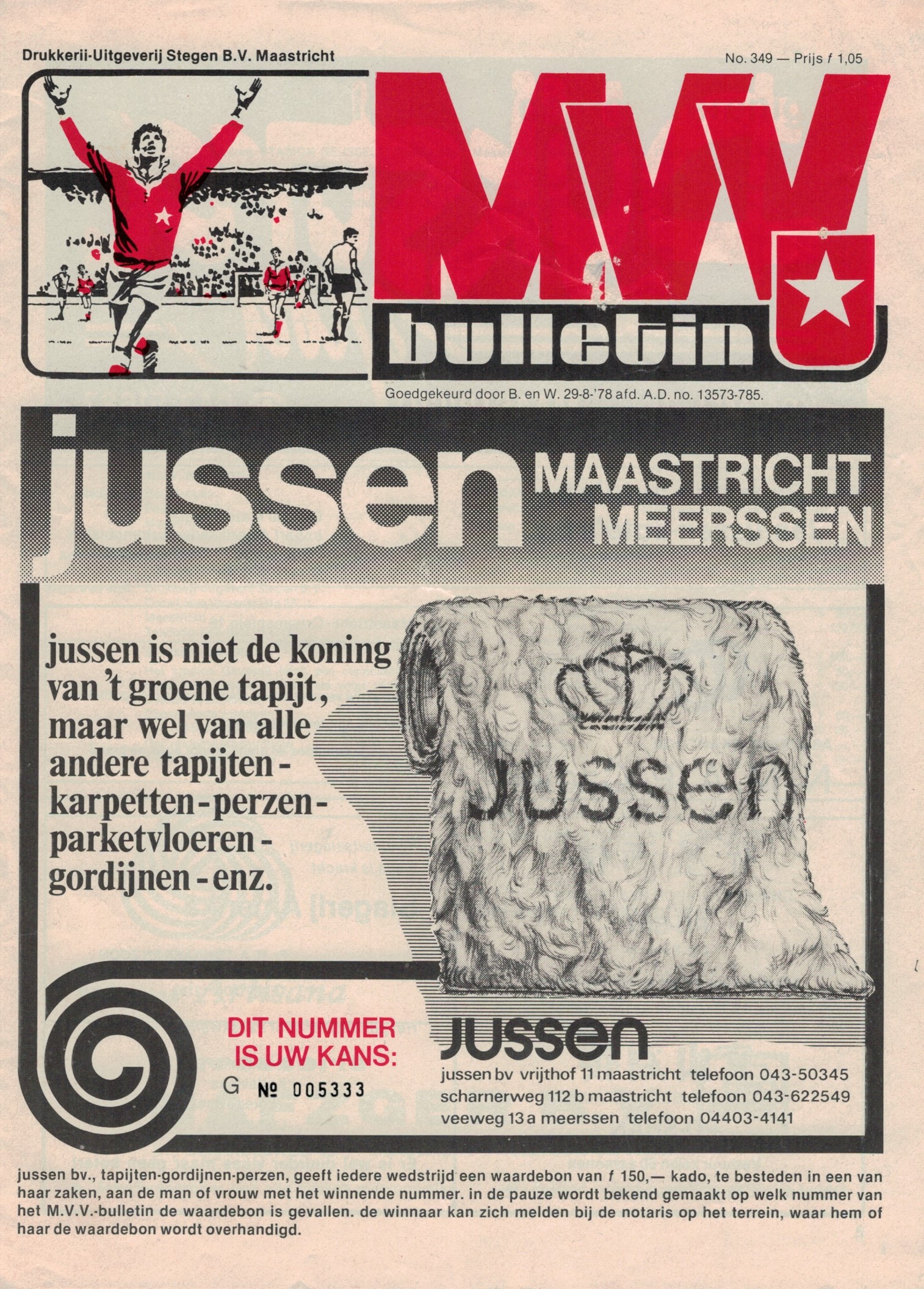 AZ Programma 4-nov-1978 MVV uit